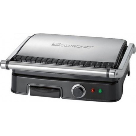 Clatronic Grill électrique à contact clatronic 2000W kg 3487 (noir-inox)