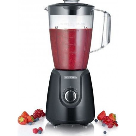 Severin sm3707 blender avec récipient amovible 1,5l 600W noir