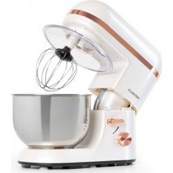 Klarstein bella elegance robot de cuisine 6 vitesses - bol 5 litres - 2000W - fonction pulse - blanc TK2-Bella EleganceW