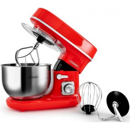 Kitchencook Robot pétrin 5 l mouvement planétaire revolve red kitchencook