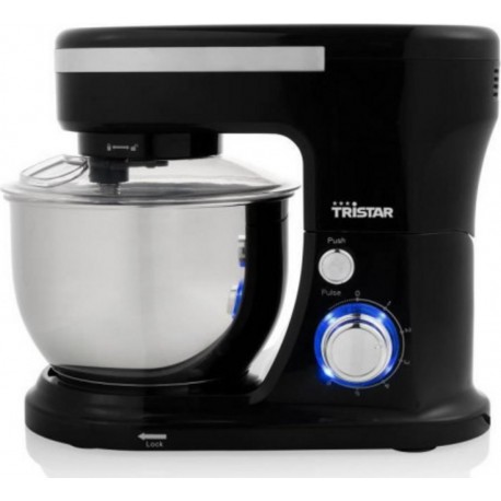 Tristar robot patissier tristar mx-4837 - 1000W - bol inox 4 litres TRI8713016100139
