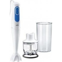 Braun mq3020wh mixeur plongeant avec hachoir pasta - bleur