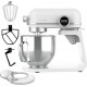 Cecotec Robot pétrisseur cecotec twist&fusion 45000 luxury blanc, capacité 5l,lumière led, 800w