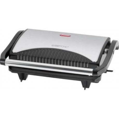 Clatronic Grill électrique à contact clatronic mg 3519 (noir-inox)