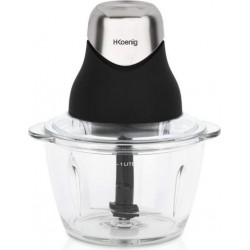 H.koenig - mini hachoir électrique, 320 w, 1 litre. - réf. Leo8