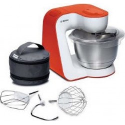 Bosch mum54i00 robot patissier kitchen machine mum 5 - blanc et orange