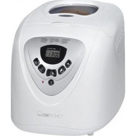 Clatronic Machine à pain automatique clatronic bba 3505 - blanc/argenté