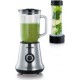 Severin sm3737 blender classique avec extracteur de nutriments mix+go - inox