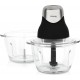 H.koenig leo9 mini hachoir electrique avec 2 bols