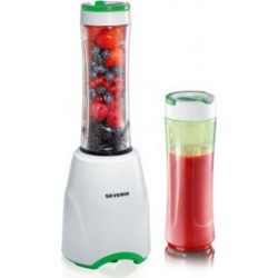 Severin sm3735 blender a smoothie mix & go - blanc et vert
