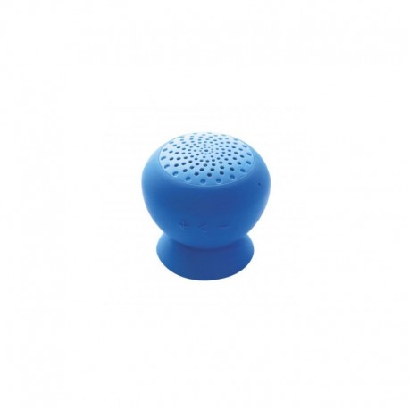 Be Mix Mini-enceinte Bluetooth B-COLOR avec ventouse de fixation bleu