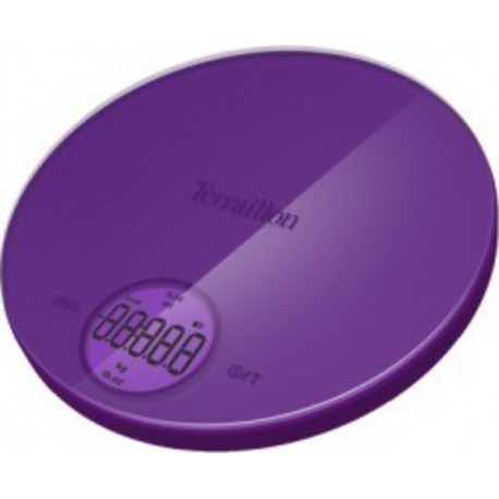 Terraillon Balance électronique prune halo bumper, 6 kg - terraillon 12657