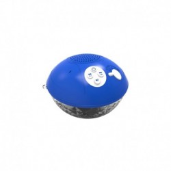 Magnetic Land Mini-PLOOFBOX - Enceinte compacte Bluetooth lumineuse étanche bleu (intérieur/extérieur) 5w