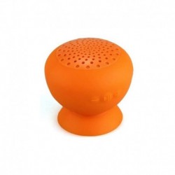 Be Mix Mini-enceinte Bluetooth B-COLOR avec ventouse de fixation orange
