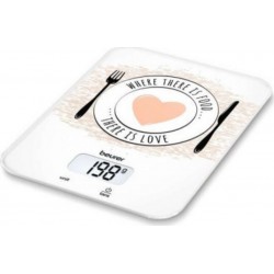 Beurer ks 19 balance de cuisine love - blanc BEU4211125704179