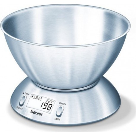 Beurer - ks 54 balance de cuisine bol - acier inoxydable BEU4211125708405