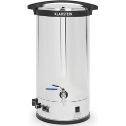 Klarstein füllhorn cuve de fermentation 30l brassage de bière - écran led & minuterie 2500W - inox