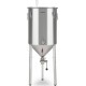 Klarstein gärkeller pro xl - cuve de fermentation 60 litres pour brassage de bière maison - acier 304 BRD3-Conical-60
