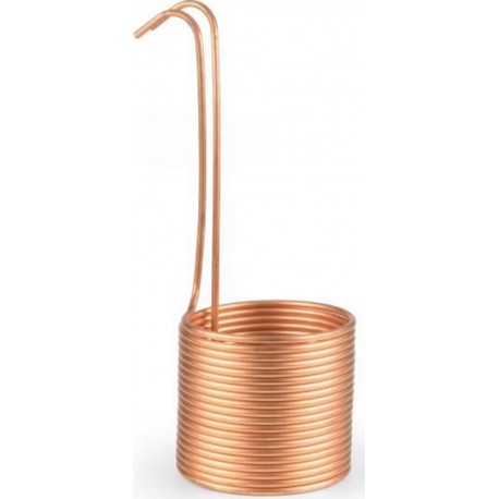 Klarstein chiller 20k accessoire brassage bière maison : refroidisseur immergé ø 22,1cm - 20 spires BRD3-Chiller 20K