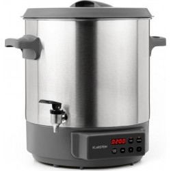 Klarstein lady marmalade distributeur de boissons 27 l & stérilisateur 100°c 180