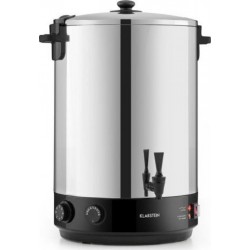Klarstein konfistar 40 stérilisateur électrique & distributeur de boissons 40l - 30 à 110 °c - argent