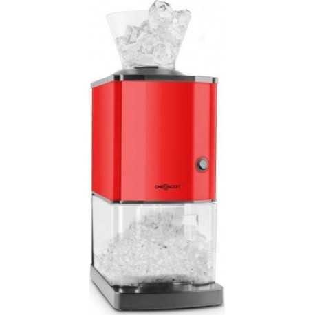Oneconcept icebreaker broyeur de glace 15 kg/h 3,5 l récipient rouge