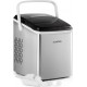 Klarstein arctic porter - machine à glaçons sphériques 12kg/24h - sans bpa - acier inoxydable - argent