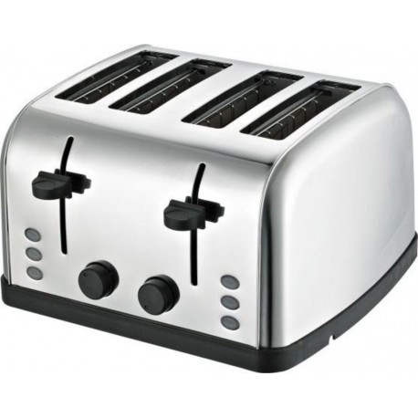 Daewoo sym-1304: grille-pain large en acier inoxydable - 4 tiroirs, 4 tranches?