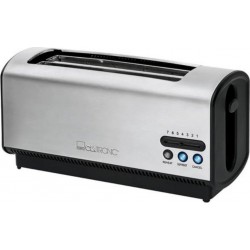 Clatronic grille-pain 4 tranches ta 3687 1200 w argenté 420262