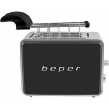 Beper bt.001n grille-pain 2 fentes - 750 w - noir BEP8051772717674