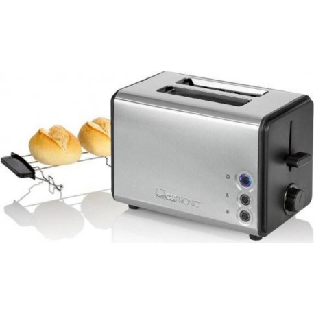 Clatronic Grille-pain clatronic ta 3620 (noir-inox)