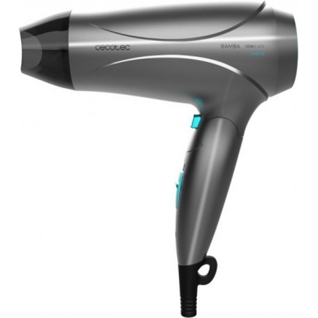 Cecotec Sèche-cheveux cecotec bamba ionicare 5450 power&go gris, 2400 w