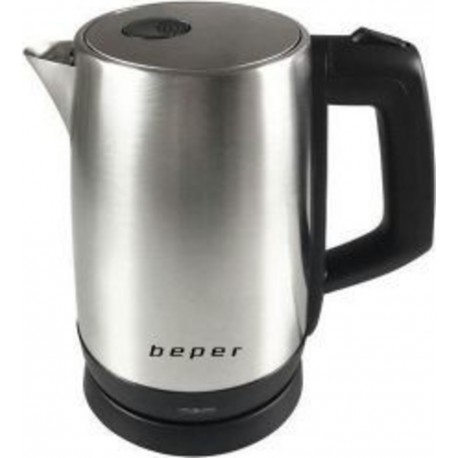Beper bb.102 bouilloire électrique - 1,7 l - 2200 w - acier BEP8051772718503