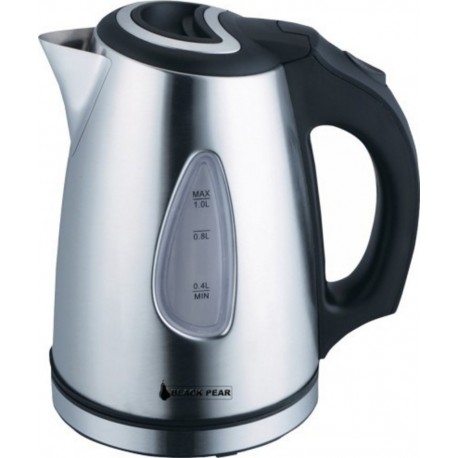 Black Pear Bouilloire en inox black pear - 1100W capacité 1l avec système anti-surchauffe - bsf 1018