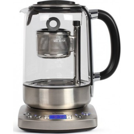 Livoo Bouilloire, théière automatique livoo feel good moments