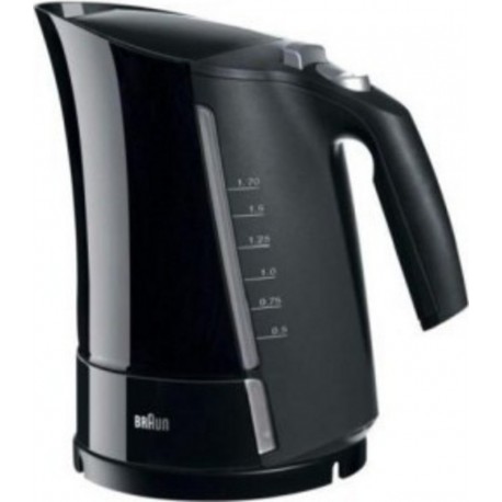 Braun wk500bk bouilloire électrique multiquick 5 - 1,6 l - noir BRA4210201657750