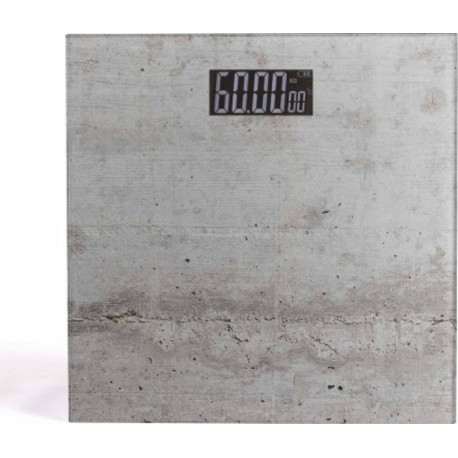 Livoo Pèse-personne électronique livoo impression béton - précision 100g - capacité 180kg modèle dom382be