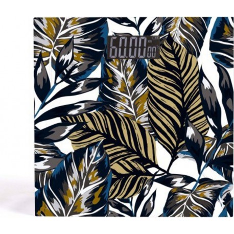 Livoo Pèse-personne électronique livoo impression feuilles - précision 100g - capacité 180kg modèle dom382fe