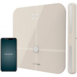 Cecotec Pèse-personne cecotec 10600 smart healthy pro beige, bio-impédance, guidon avec capteurs
