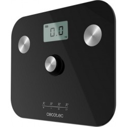 Cecotec Pèse-personne cecotec ecopower 10100 fullhealthy black noir, en verre trempé, entre 8-180kg
