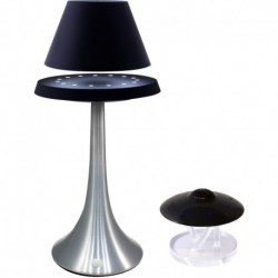 Magnetic Land UFOSOUND Concept - Enceinte en lévitation Noire + lampe Pureline Noire