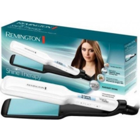 Remington s8550 fer a lisser, lisseur professionel shine therapy, avdanced ceramic, utilisation sur cheveux secs ou mouillés AUC