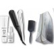 L'oréal professionnel steampod 3.0 lisseur + lait cheveux fins 150 ml+ sérum 50 ml + trousse de rangement + brosse