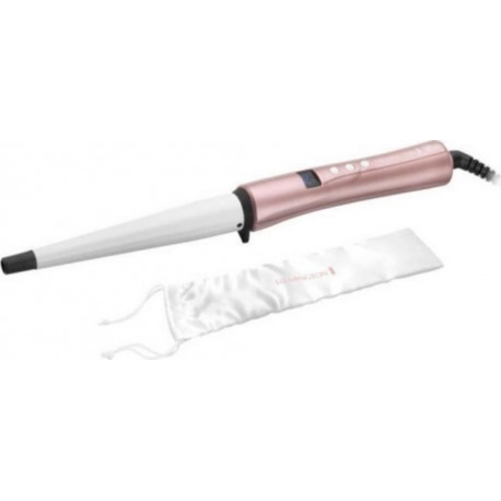 Remington ci9525 fer a boucler, boucleur conique céramique rose luxe, boucles serrées ou volumineuses REM4008496970384