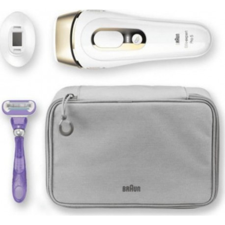 Braun, epilateur lumiere pulsée, technologie intelligente, flash, pl 5117 400 UBD-IPL5117
