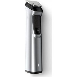 Philips mg7720/15 - tondeuse barbe et précision 14 en 1 tecnologia dualcut, autonomie de 120 minutes 14-en-1 Visage, Cheveux et