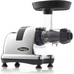Omega j8228c chromé - extracteur de jus horizontal