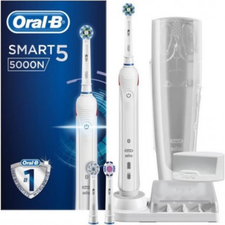 Oral-b smart 5 5000n brosse a dents électrique par braun - blanc ZMAGCA800568000