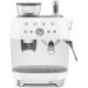 SMEG Expresso Broyeur EGF03WHEU blanc