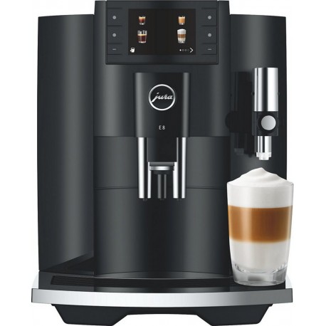 JURA Expresso Broyeur E8 Piano Black (EC)